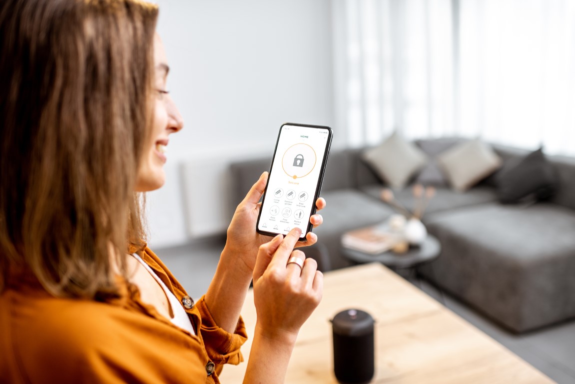 Sécurité avec une maison connectée